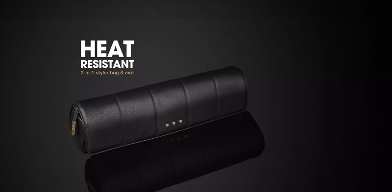 NEW GHD 2-IN-1 HEAT-RESISTANT WET-TO-DRY BAG & MAT